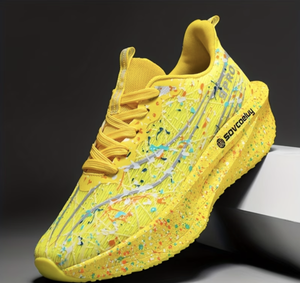 Chaussures de Marathon Professionnelles à Plaque en Carbone