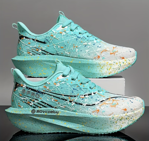 Chaussures de Marathon Professionnelles à Plaque en Carbone