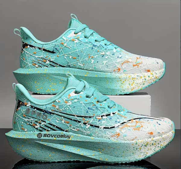 Chaussures de Marathon Professionnelles à Plaque en Carbone