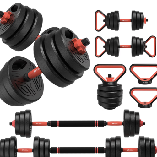 Kit de Musculation Évolutif GartistGo Haltères et Kettlebell