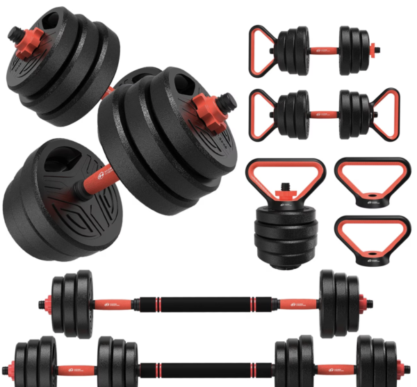 Kit de Musculation Évolutif GartistGo Haltères et Kettlebell
