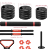 Kit de Musculation Évolutif GartistGo Haltères et Kettlebell