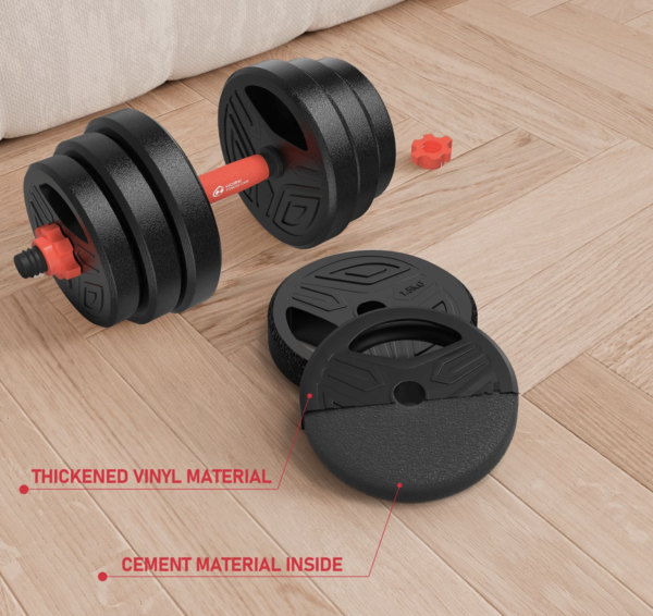 Kit de Musculation Évolutif GartistGo Haltères et Kettlebell