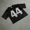 T-Shirt Manches Courtes en Maille Ajourée – Style Streetwear et Look Sportif Jeune