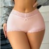 Culotte Confortable pour Femme avec Bordure en Dentelle – 1 Pièce
