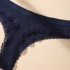 Lot de 6 Culottes Sexy Taille Basse pour Femme – Dentelle Élégante et Confort Quotidien