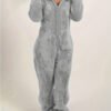 yjama à Capuche Doux et Confortable pour Femme – Chaleur et Bien-Être au Quotidien