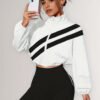 Veste Sportive Femme à Col Montant – Fermeture Éclair et Taille Ajustable – Image 3
