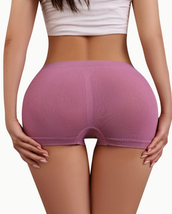 Lot de 5 Culottes Sans Couture pour Femme – Confortables, Respirantes et Multicolores