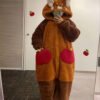Pyjama en Peluche Petit Raton-Laveur pour Femme – Douceur, Chaleur et Style Adorable