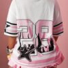Maillot de Hockey sur Glace Rose – Style Sportswear & Match