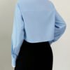 Chemise Manches Longues Color-Block – Style Décontracté Chic & Professionnel