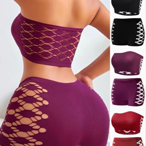 Ensemble 3 Pièces Soutien-Gorge Sans Bretelles pour Femme – Élégance, Maintien et Polyvalence