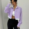 Chemise Manches Longues Color-Block – Style Décontracté Chic & Professionnel