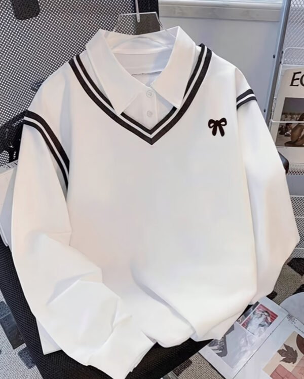 Rectangle 742 Sweatshirt Élégant en Coton Premium – Confort Chic au Féminin