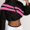 Veste Sportive Femme à Col Montant – Fermeture Éclair et Taille Ajustable – Image 8