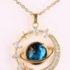 Rectangle 855 (1) Ensemble 2 Pièces : Collier Double Pendentif Tendance pour Homme et Femme – Le Bijou Idéal pour Couple