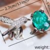 Bague colibri en pierre synthétique – Bijou Femme Original et Raffiné – Image 2