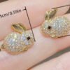 1 Paire de Boucles d'Oreilles Clous Élégantes pour Femmes – Puces d'Oreilles Tendance et Minimalistes