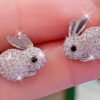1 Paire de Boucles d'Oreilles Clous Élégantes pour Femmes – Puces d'Oreilles Tendance et Minimalistes