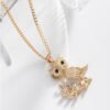 Rectangle 867 (2) Pendentif de Collier Hibou Mignon – Bijou Animal Charmant pour Femme