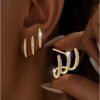 Boucles d'Oreilles Scintillantes Argentées – Bijou Éclatant et Raffiné pour Femme