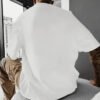 T-Shirt Premium en Polyester Doux pour Homme – Coupe Minimaliste, Léger et Respirant