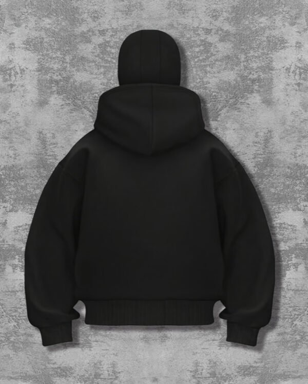 Sweat à Capuche Décontracté à Double Col et Double Capuche – Hoodie Superposé Cosy