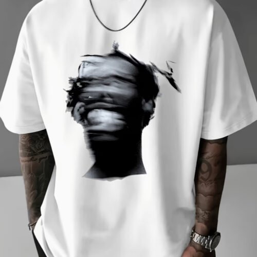 T-Shirt Premium en Polyester Doux pour Homme – Coupe Minimaliste, Léger et Respirant