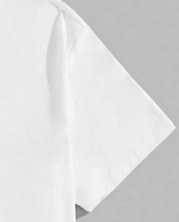 Rectangle 870 Ensemble d’Été Deux Pièces pour Homme : T-Shirt Col Rond et Short à Motif Ours Labyrinthe Tendance