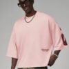 T-Shirt Streetwear Oversize STIVOCLUB pour Homme – Coupe Ample en Maille Patchwork Édition Été