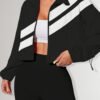 Rectangle 875 Veste de Sport Active à Col Montant – Coupe-Vent Ajustable et Cintrable