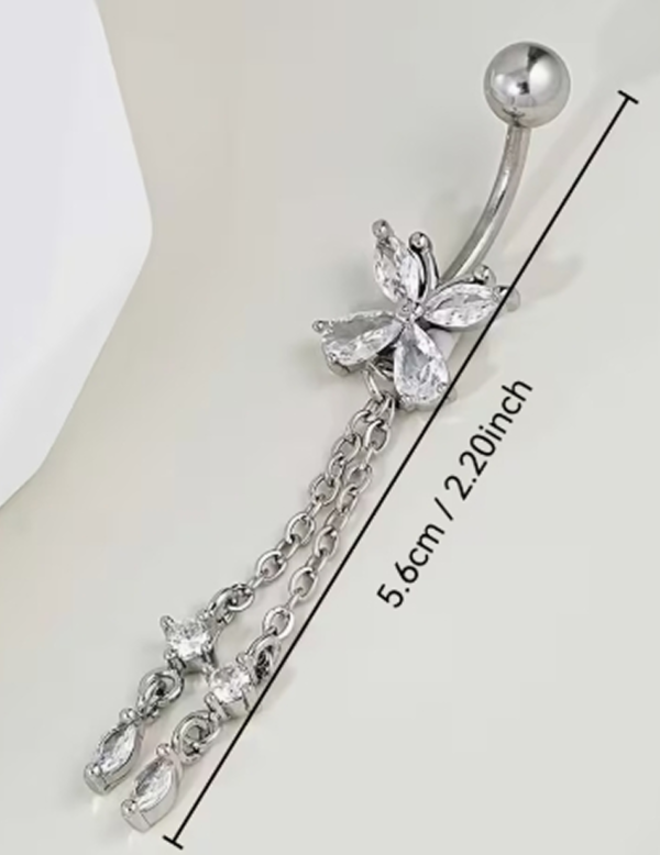 Piercing de Nombril Minimaliste Papillon – Bijou Délicat et Tendance