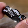 Bague de Promesse 1 Pièce au Style Gothique Celtique – Anneau Mystique et Symbolique