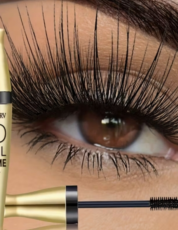 HUASURV Mascara 5D – Effet Extensions de Cils Noirs Longs, Longueur et Volume Naturels