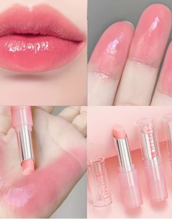 Rouge à Lèvres Magique à Température Variable – Baume Hydratant PH Réactif, Longue Tenue et Sans Transfert