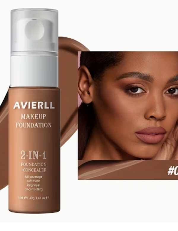Fond de Teint et Correcteur Hydratant 2-en-1 – Teint Lumineux et Zéro Défaut Haute Couvrance