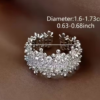 Bague Simple au Design Géométrique Irrégulier de Luxe – Anneau Contemporain et Graphique pour Femme