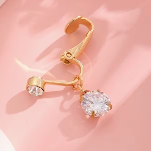Faux Piercing Corporel Élégant pour Femme – Bijou Amovible sans Perçage Tendance