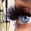 HUASURV Mascara 5D – Effet Extensions de Cils Noirs Longs, Longueur et Volume Naturels