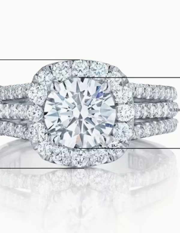 Bague de Mariage de Luxe pour Mariée – Alliance Éblouissante et Éternelle Haute Joaillerie