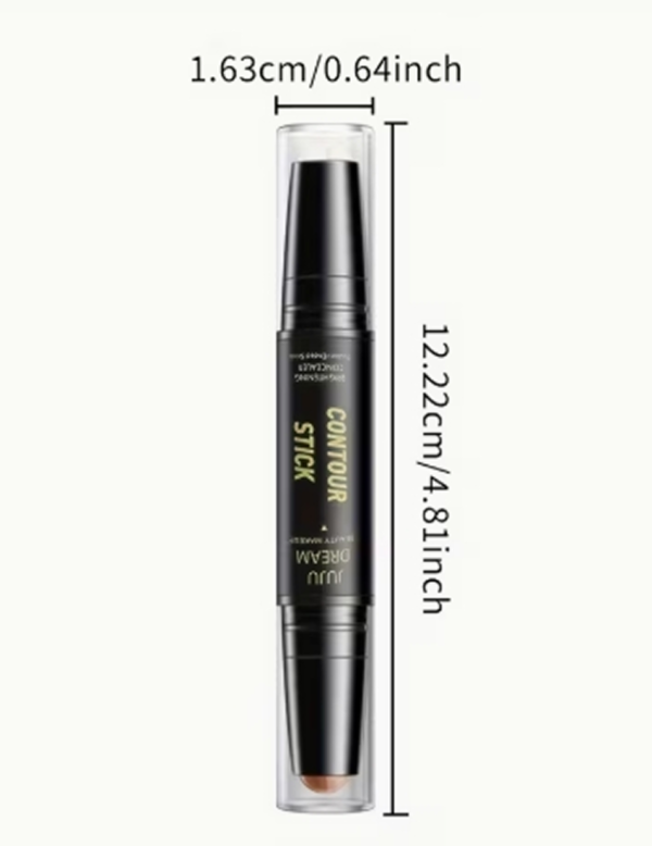 Stylo Anticernes et Correcteur Double Embout – Stick Contouring Mat Polyvalent Haute Définition