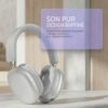 Rectangle 881 Casque Sans Fil Supra-Auriculaire de Luxe B46 – Stéréo Hi-Fi, Conception Rotative & Autonomie Longue Durée