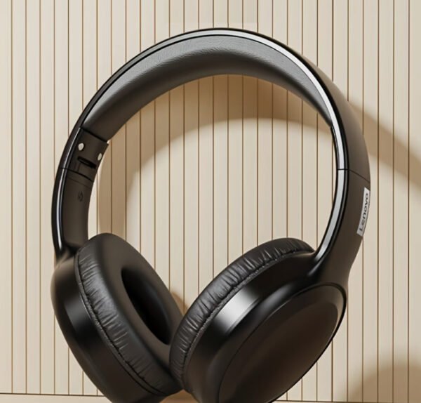 Casque Sans Fil Lenovo TH30 (Édition 2026) – Réduction Active du Bruit (ANC), Audio Haute Résolution & Design Pliable