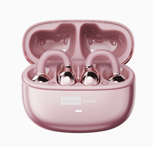 Écouteurs Sans Fil Clip Auriculaire Lenovo – Son Spatial Haute Définition & Design Confort Ouvert (Modèle 2026)