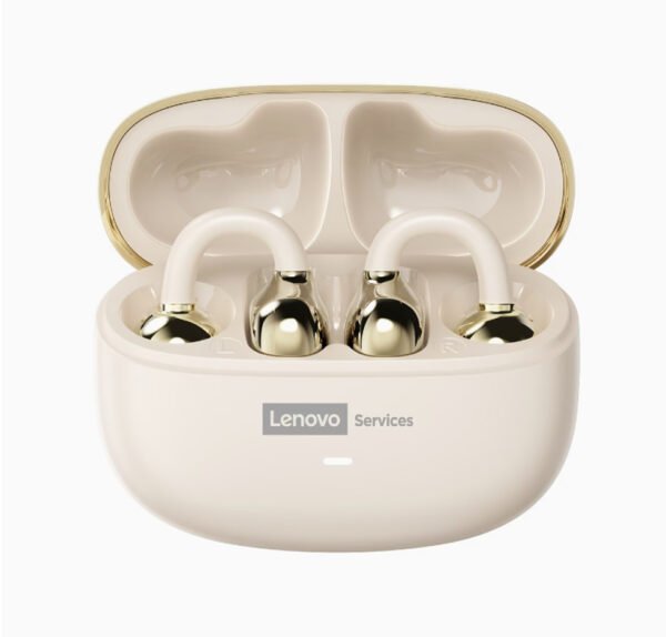 Écouteurs Sans Fil Clip Auriculaire Lenovo – Son Spatial Haute Définition & Design Confort Ouvert (Modèle 2026)