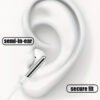 YUAOVCQ Lot de 2 Écouteurs Filaires Intra-Auriculaires Type-C – Son Haute Résolution, Basses Immersives & Microphone HD