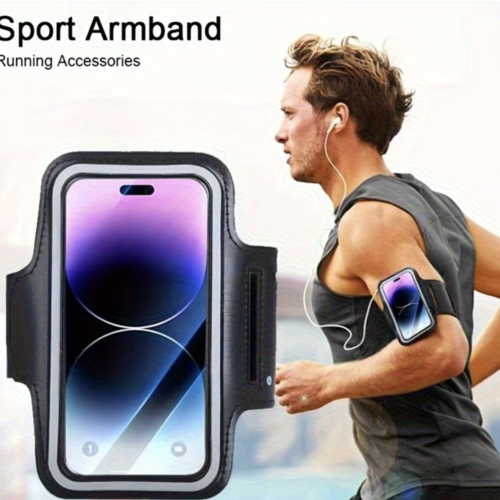 Support de Téléphone de Sport Réglable et Anti-Sueur