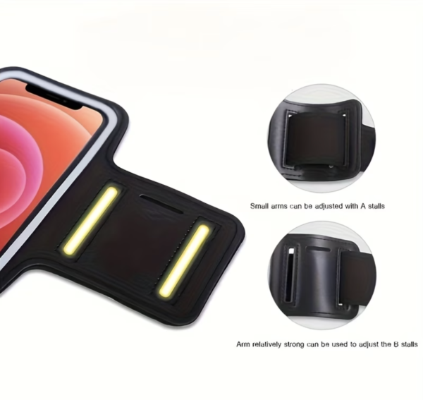 Support de Téléphone de Sport Réglable et Anti-Sueur