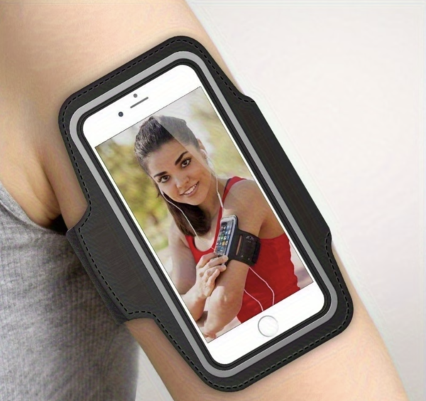 Support de Téléphone de Sport Réglable et Anti-Sueur